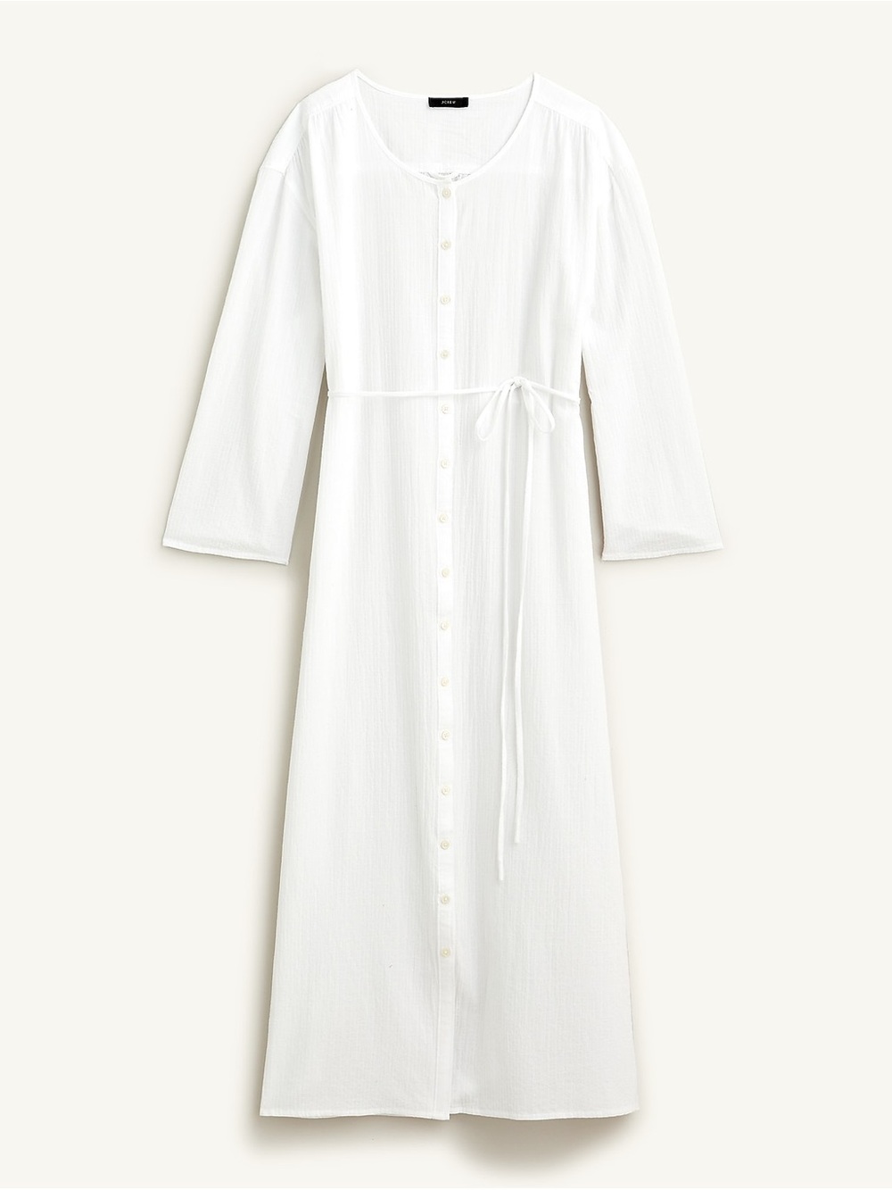 J. Crew Soft Gauze Button Down Cotton Tunic Dress Size XS